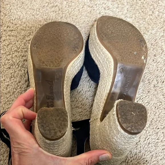 Paul Green sz 8.5 Elegant Black Women's Heels - Picture 5 of 7